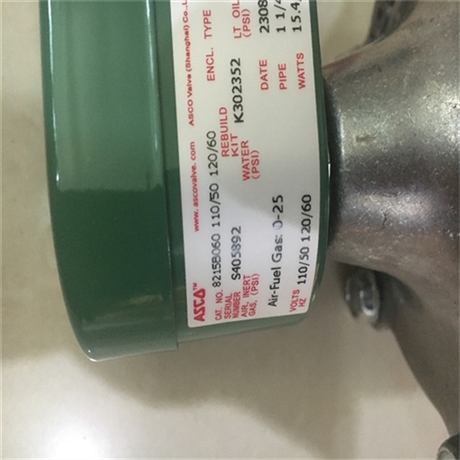 ASCO直动膜片结构VCEFCM8344G070