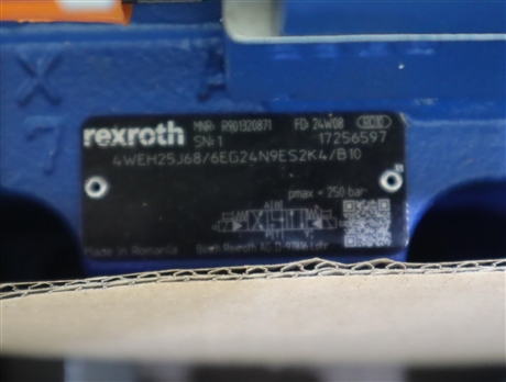 R901320871 4WEH25J6X/6EG24N9ES2K4/B10 德国力士乐REXROTH电液阀