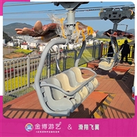 金博游艺B级无动力游乐设施 滑翔飞翼主题游艺项目