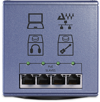 DiGiGrid S桌面系列SoundGrid网络专用交换机