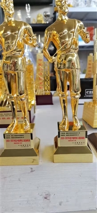 鲁班奖杯 树脂工艺品定做 古法琉璃释迦牟尼佛像摆件 焕环祥