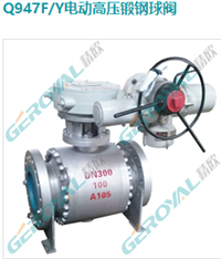 Q947F/Y电动高压锻钢球阀