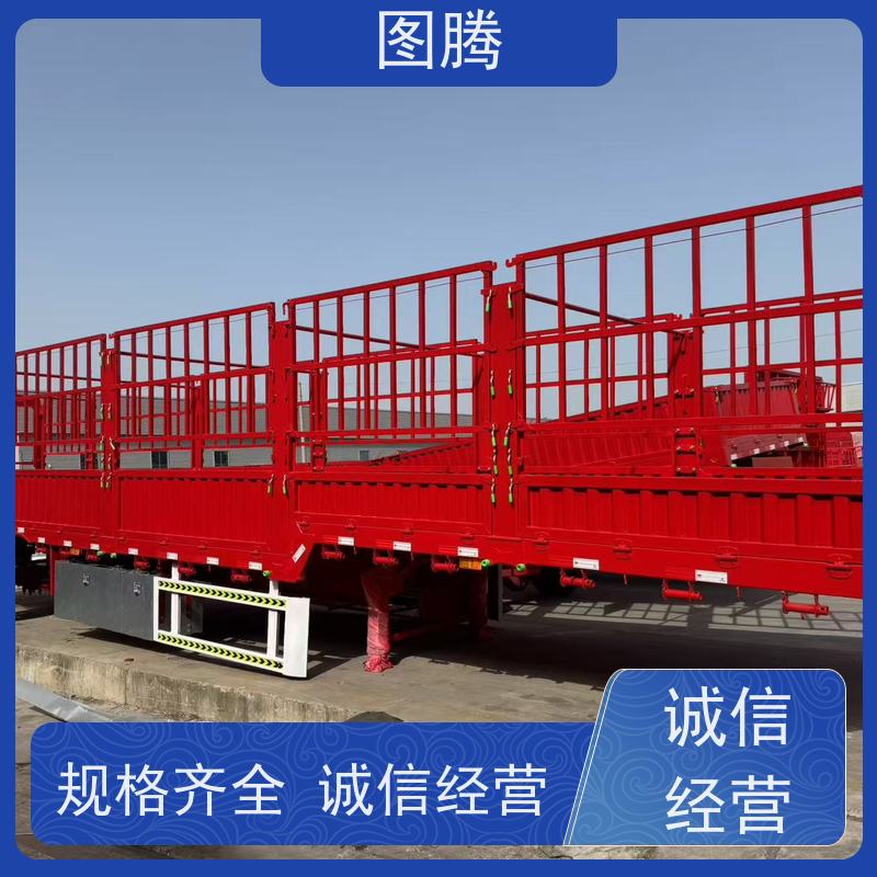 鲁腾 13米加强型花篮半挂车 物流运输 应用型广