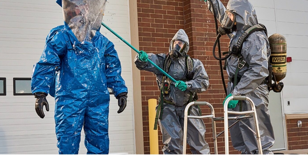 A级防护服 全封闭式气密性防护服 A级防护装备