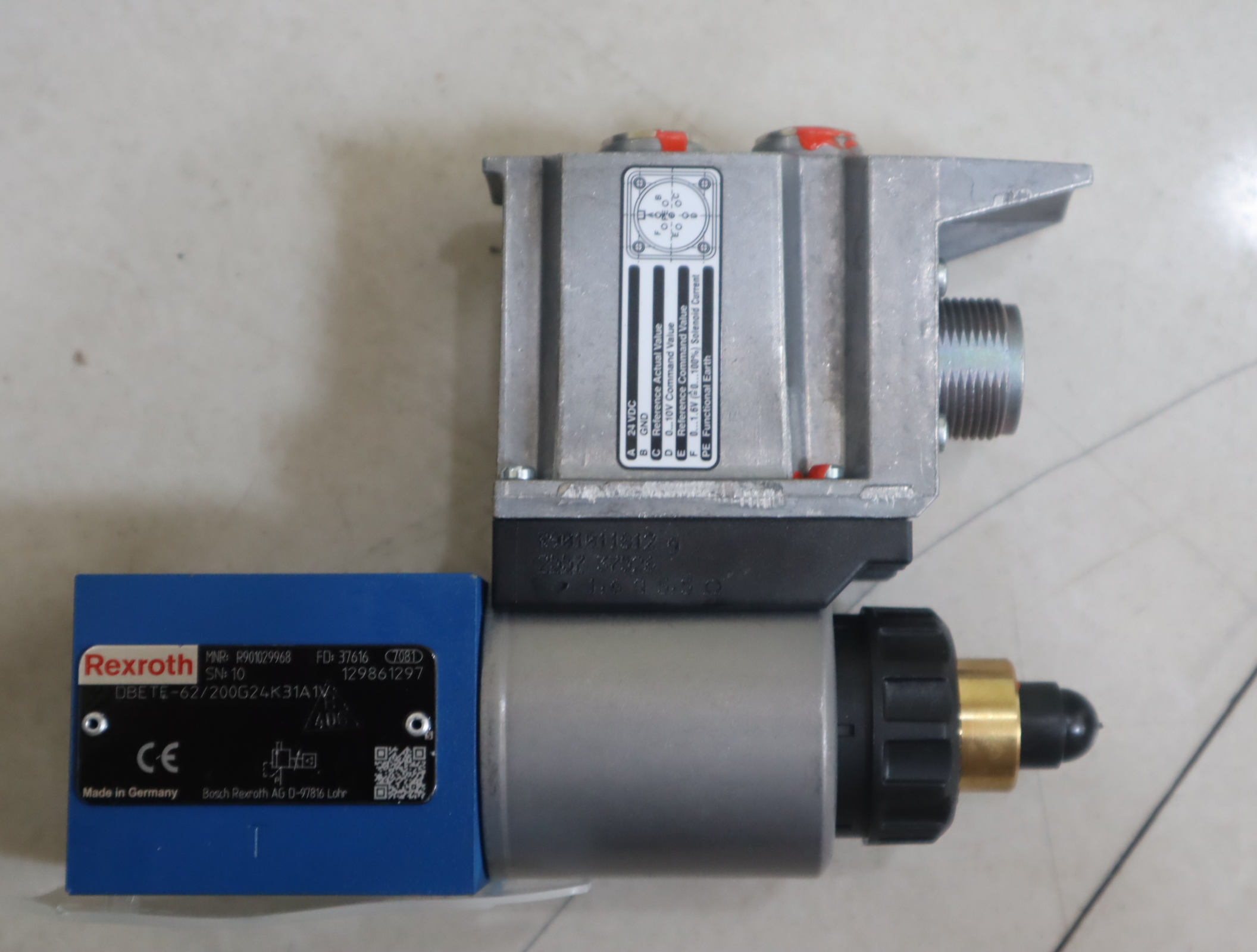 R901029967 DBETE-61/100G24K31A1V 德国力士乐REXROTH比例溢流阀