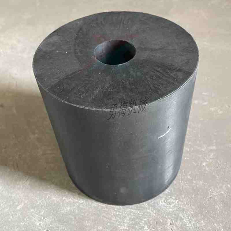 矿用机械减震装置 圆柱形橡胶减震胶块    橡胶墩