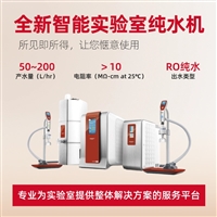 安维迪全新智能实验室纯水/超纯水一体化系统