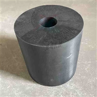 矿用机械减震装置 圆柱形橡胶减震胶块    橡胶墩