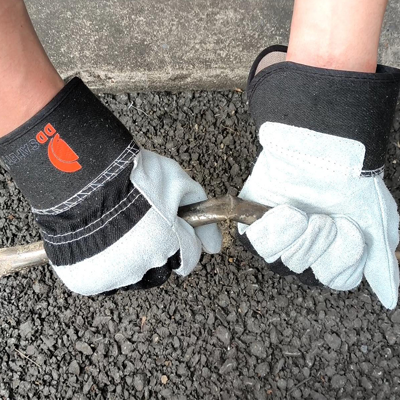 DLC208牛皮防护手套 做工精细 防护耐用 适用广泛