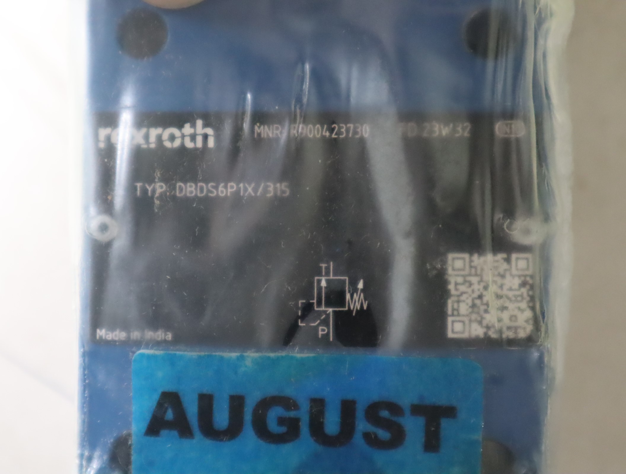R900423730 DBDS6P1X/315 DBDS6P1A/315 德国力士乐REXROTH溢流阀