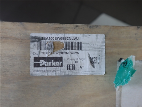 TEA100EW09B2NLWJ 美国派克PARKER比例插装阀 TEA100EW09B2NLWJ25