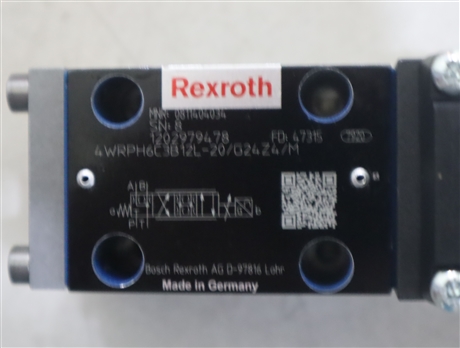 0811404034 4WRPH6C3B12L-2X/G24Z4/M 德国力士乐REXROTH比例阀