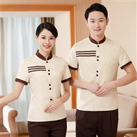 物业服装定制 保洁服物业 纯棉棉麻定制 logo