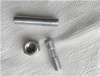 镀锌防锈双头螺栓A广州门窗护栏连接使用