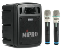 进口便携MIPRO咪宝MA300D舞蹈室音乐教室无线扩音机无线扩音机