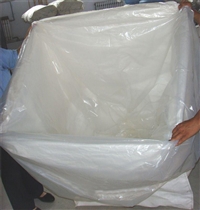万鸿泰 定制立体袋 pe吨包防水内衬袋 防潮灰尘去除塑料圆筒膜袋