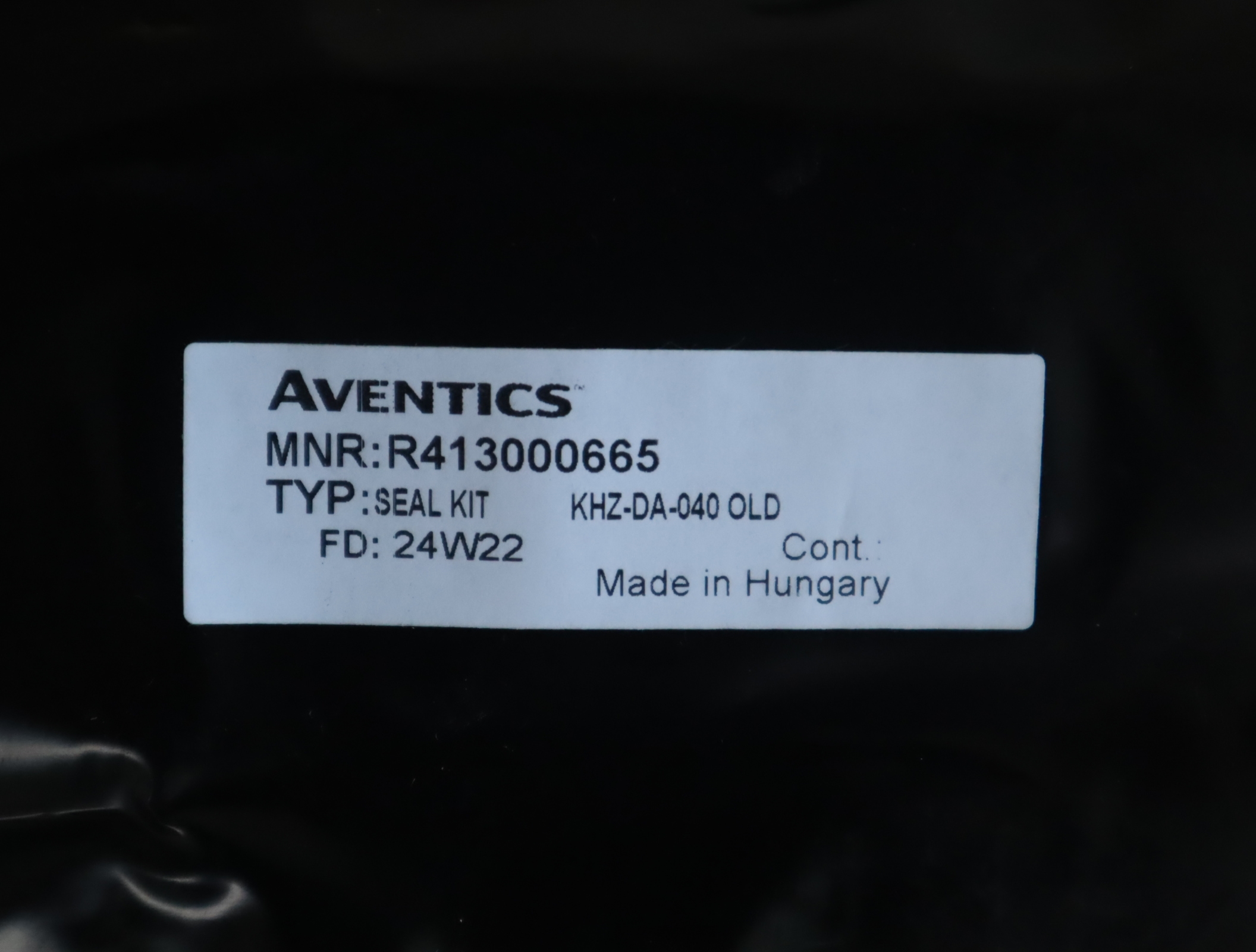 R413000665 SEAL KIT KHZ-DA-040 OLD 安沃驰AVENTICS气动阀密封件