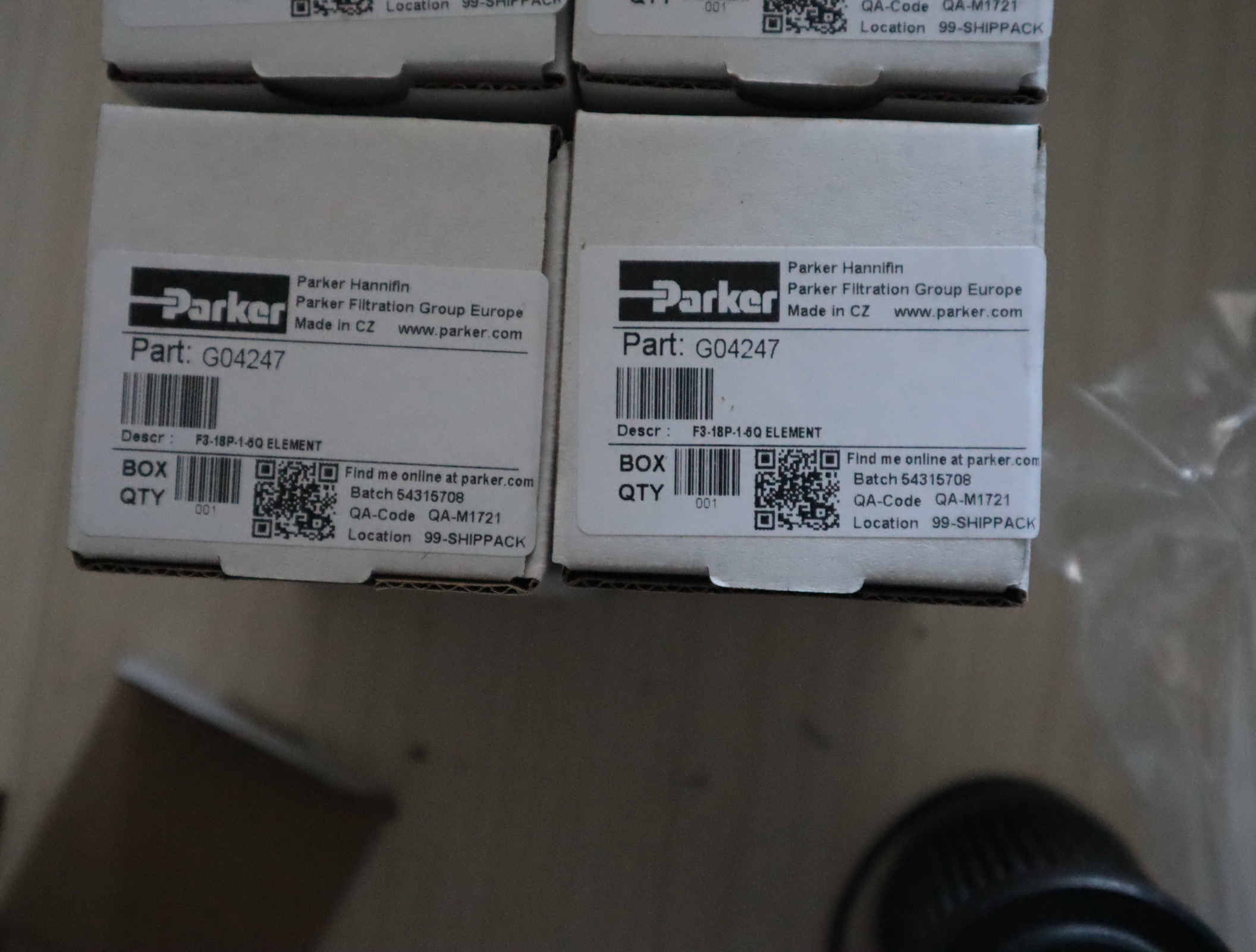 G04247 F3-18P-1-5Q ELEMENT 美国派克PARKER过滤器滤芯