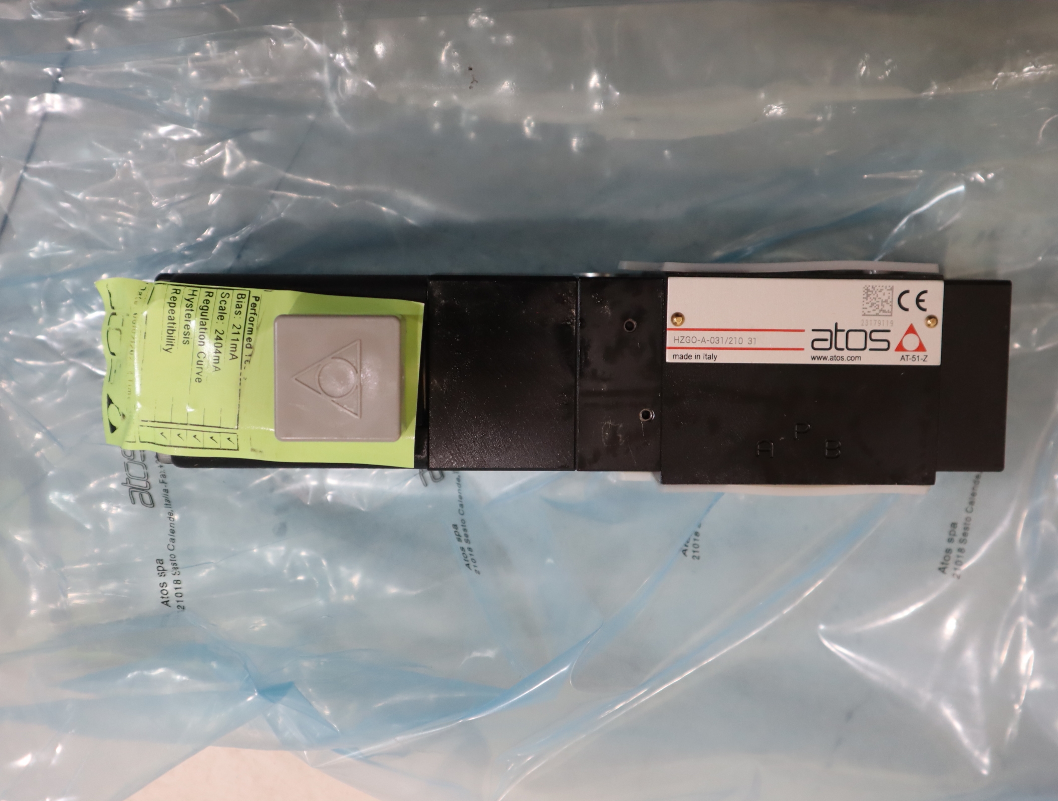 HZGO-A-031/210 31 AT-51-Z 意大利阿托斯ATOS比例阀