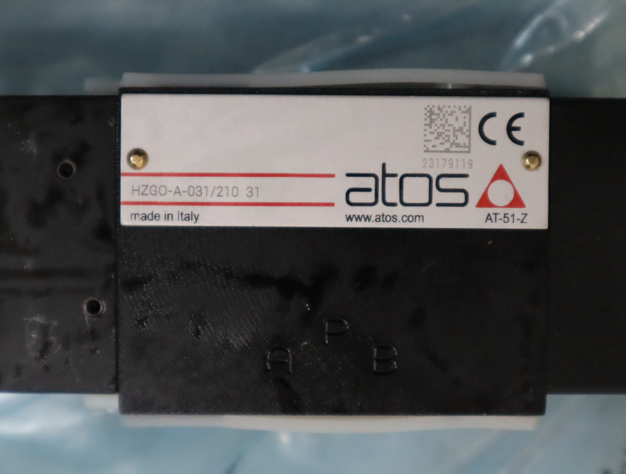 HZGO-A-031/210 31 AT-51-Z 意大利阿托斯ATOS比例阀