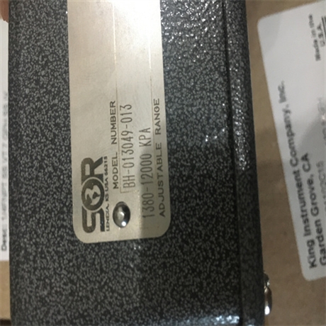 浅谈SOR索尔压力开关408952N13123转换成9NN-EE45-N4-