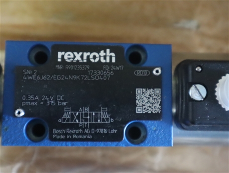 R901235379 4WE6J62/EG24N9K72LSO407 德国力士乐REXROTH电磁阀