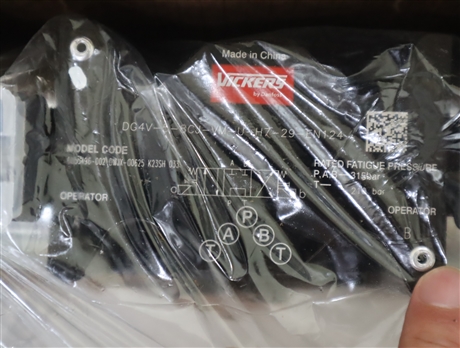 DG4V-5-8CJ-VM-U-H7-29-EN124 6050496-002 威格士VICKERS阀