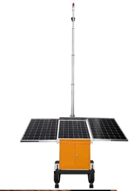 太阳能监控,光伏发电推车,太阳能供电推车