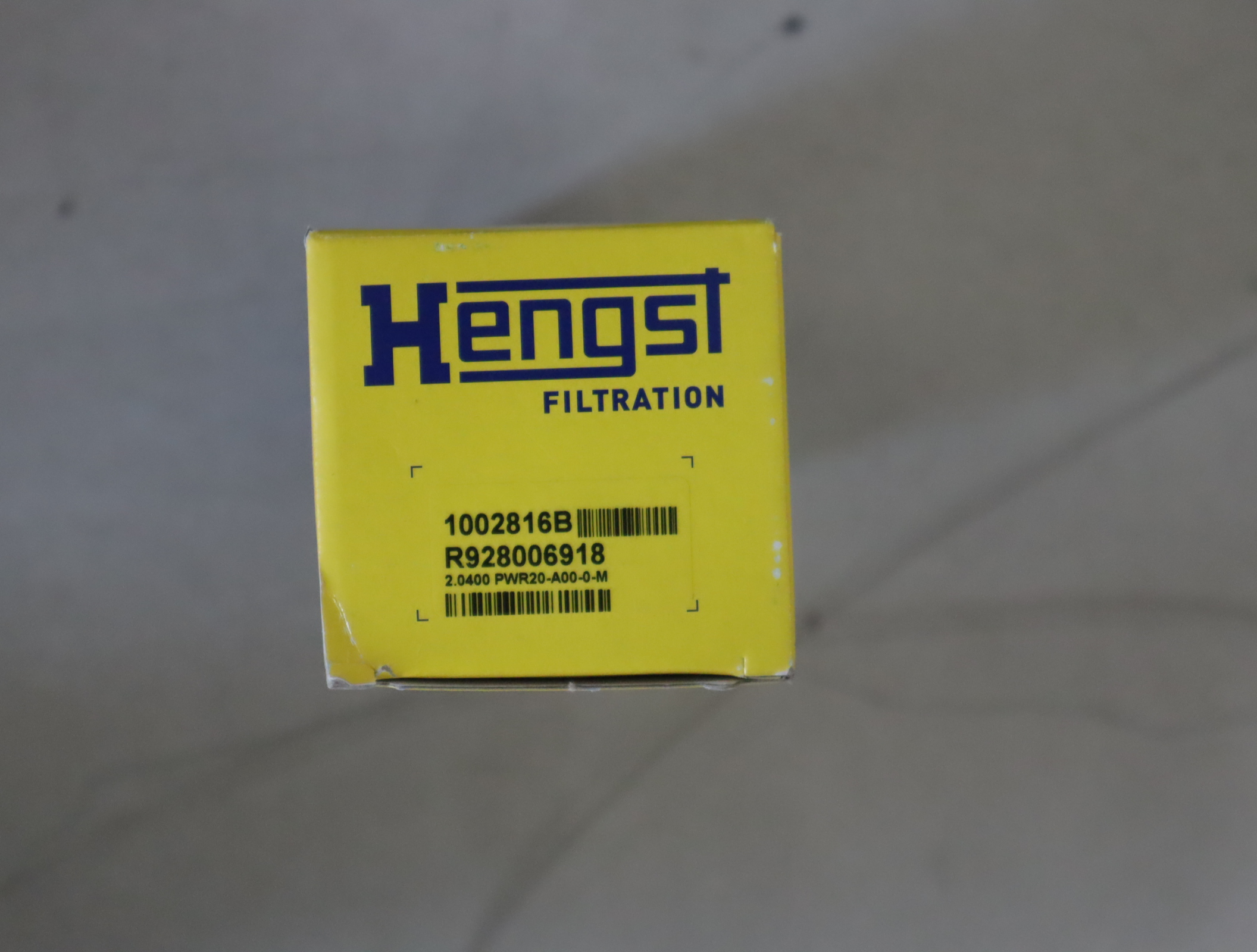 R928006918 2.0400 PWR20-A00-0-M 1002816B 汉格斯特HENGST滤芯