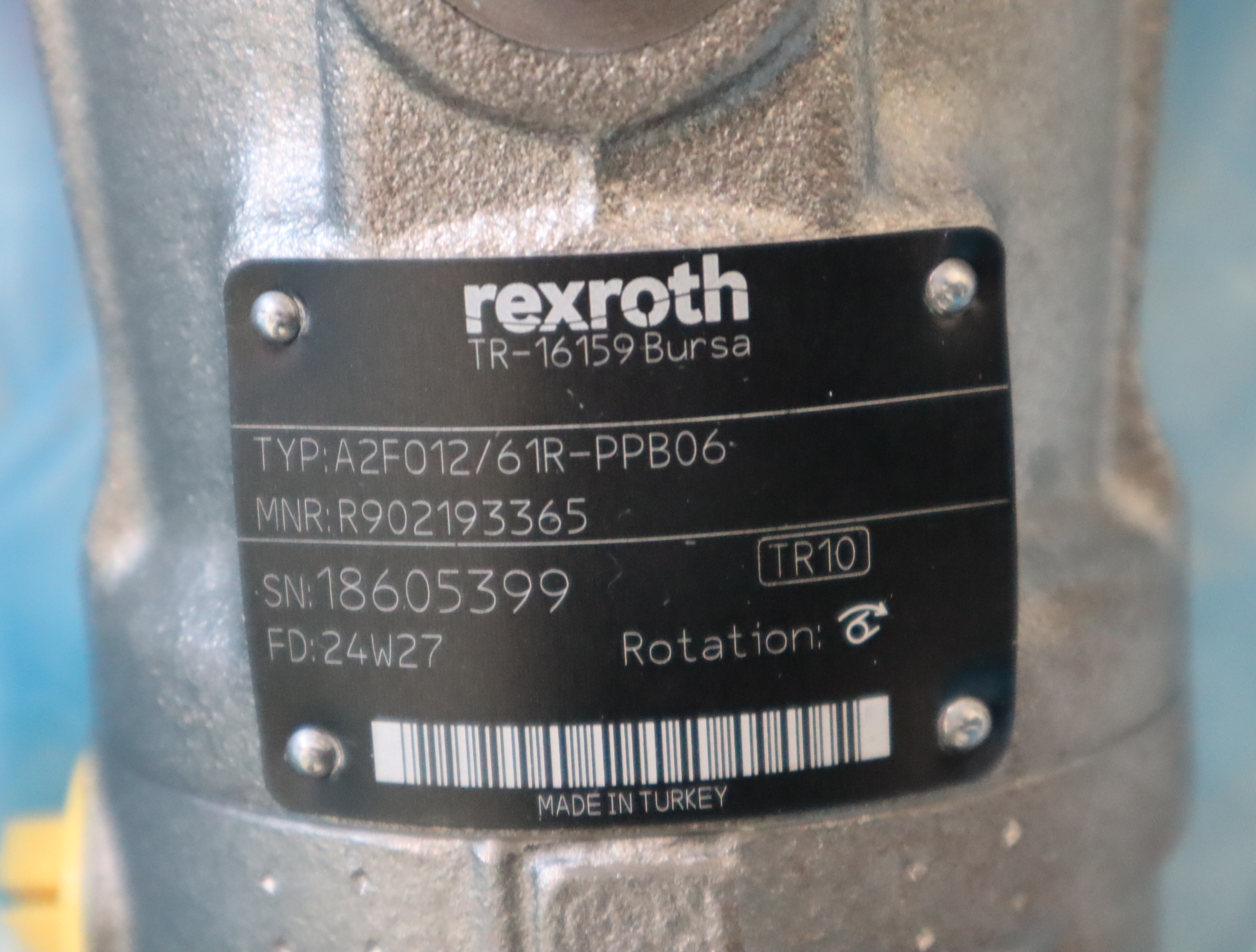 R902193365 A2FO12/61R-PPB06 德国力士乐REXROTH斜轴柱塞泵