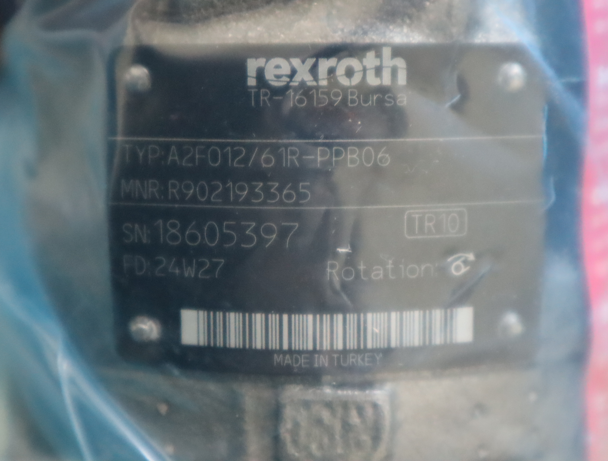 R902193365 A2FO12/61R-PPB06 德国力士乐REXROTH斜轴柱塞泵