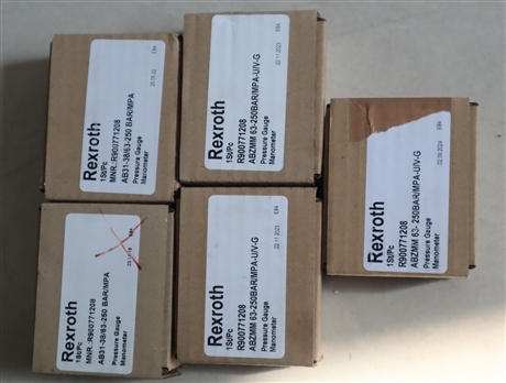 R900771208 AB31-38/63-250 BAR/MPA 德国力士乐REXROTH压力表