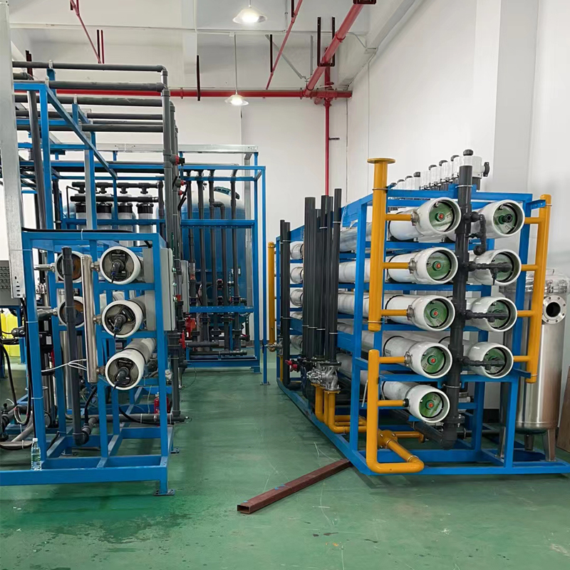 超滤设备实验室超纯水纯化水制水机食堂用净水器水处理设备 一体机