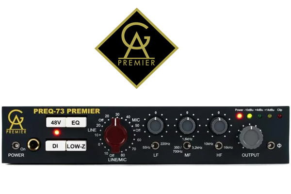 GAPREMIER PREQ-73 单通道话筒放大器带EQ
