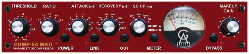 GAPROJECTS COMP-54 MKII 单通道压缩器