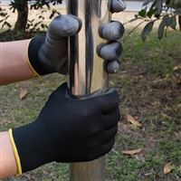 爆款：DPU118涤纶手套 涂层采用PU 日常工业手套