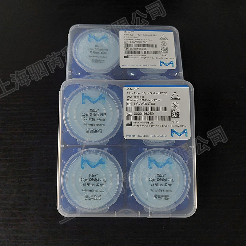 LCWG04700默克密理博 疏水  网格 表面滤膜孔径10um直径47mm 