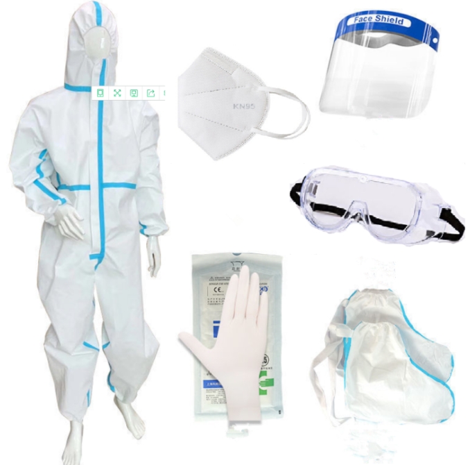 160、165医用一次性防护服君利