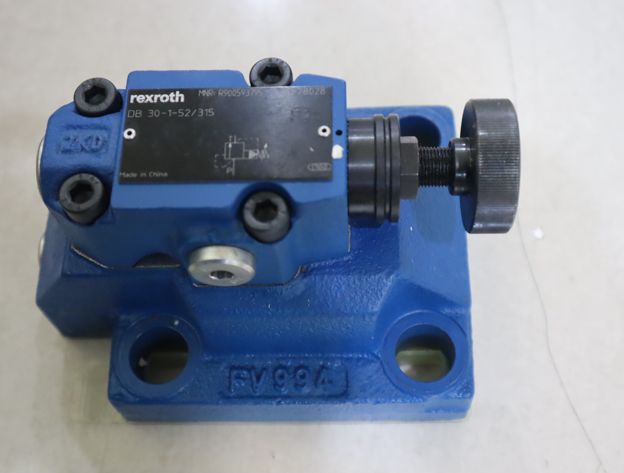 R900593795 DB30-1-52/315 DB30-1-5X/315 力士乐REXROTH溢流阀