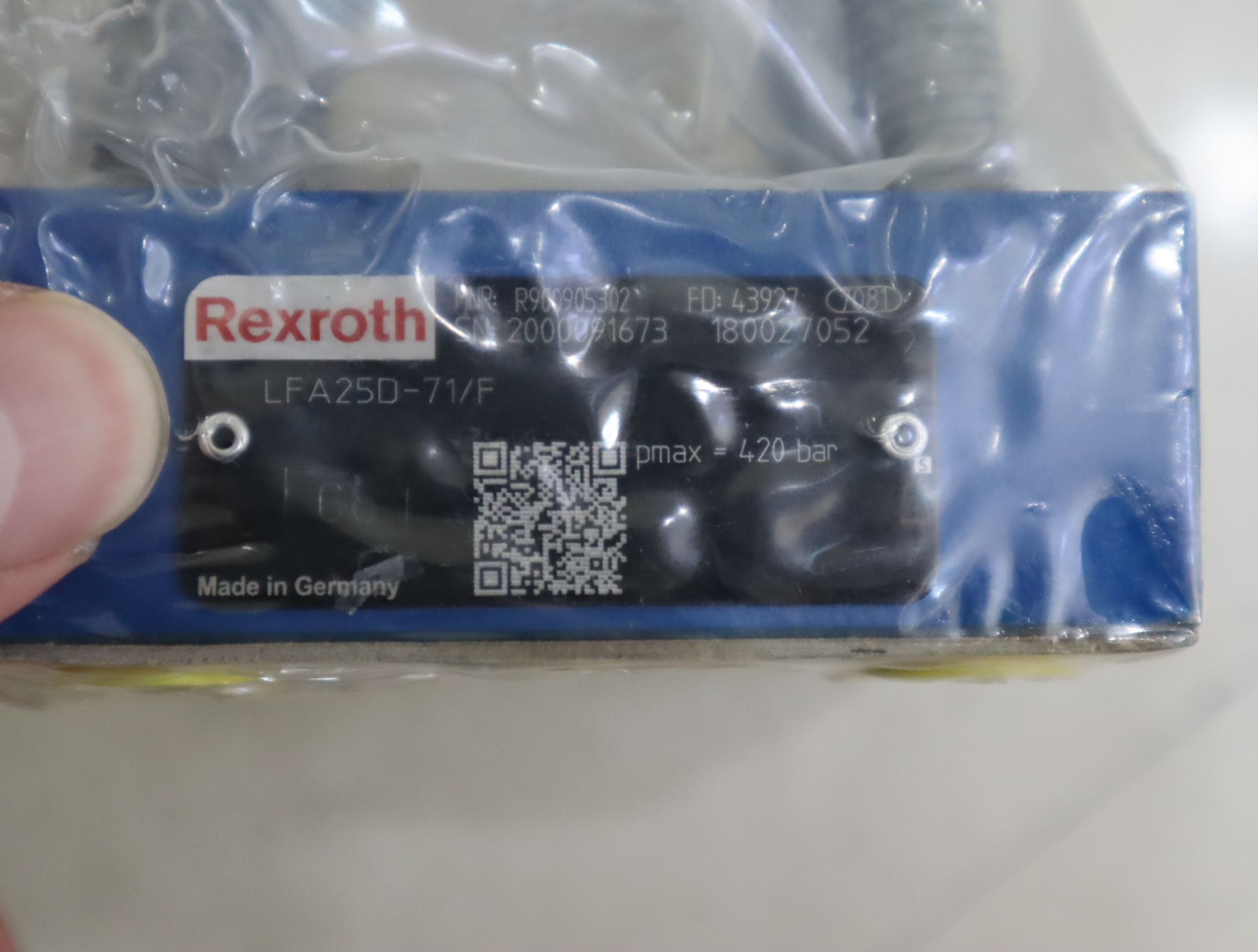 R900905302 LFA25D-7X/F LFA25D-72/F 力士乐REXROTH插装阀盖板