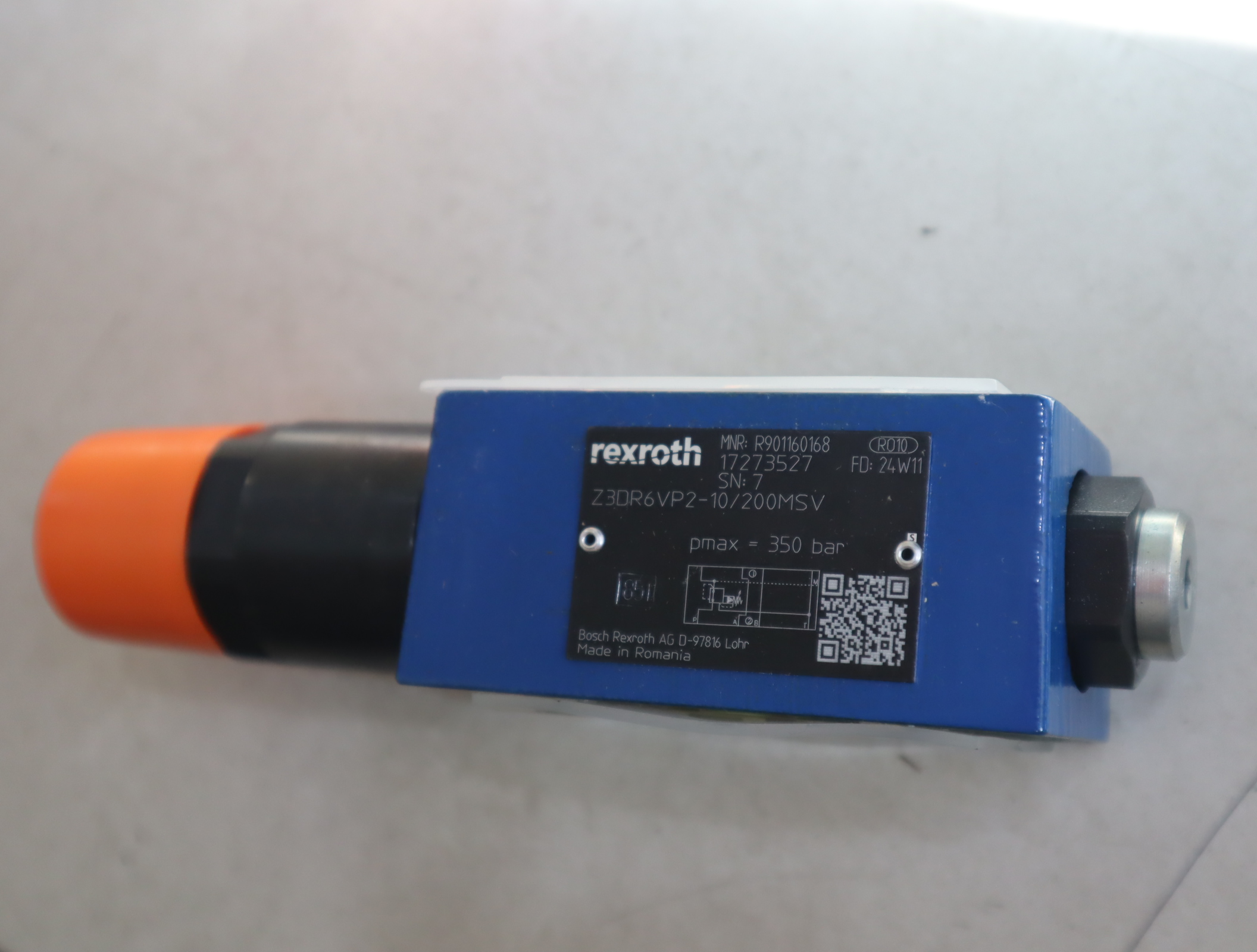 R901160168 Z3DR6VP2-10/200MSV 德国力士乐REXROTH溢流阀