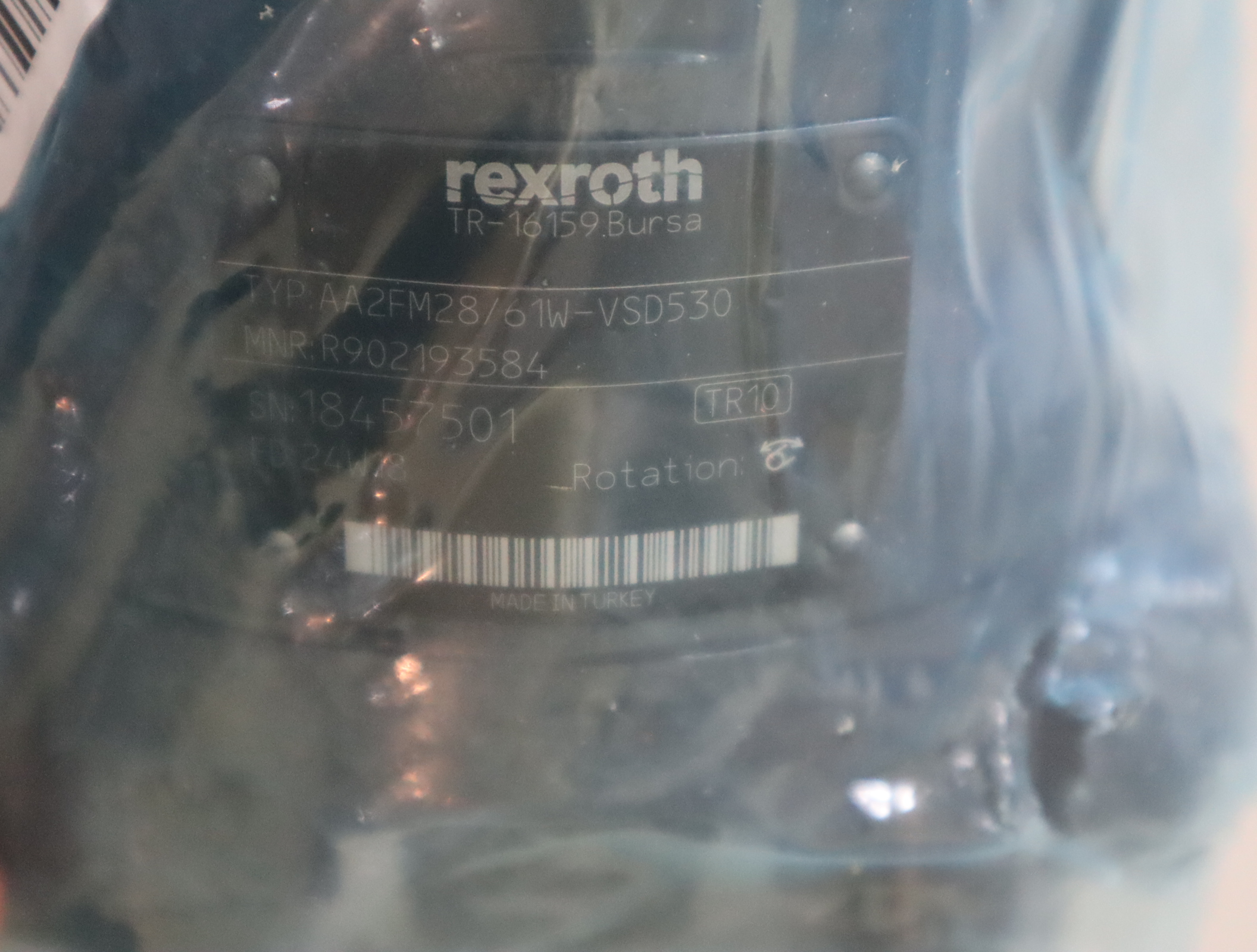 R902193584 AA2FM28/61W-VSD530 德国力士乐REXROTH马达柱塞泵