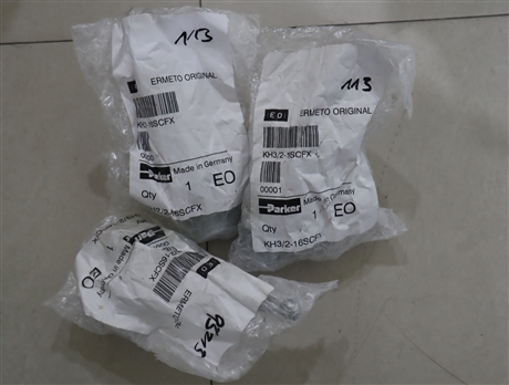 KH3/2-16SCFX PN500 1123 GERMANY BZ 06/24 美国派克PARKER球阀