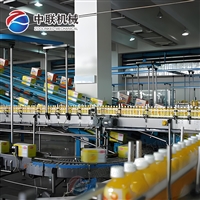 全自动柑橘汁饮料生产设备 成套哈密瓜饮料加工流水线