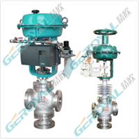 气动薄膜三通调节阀