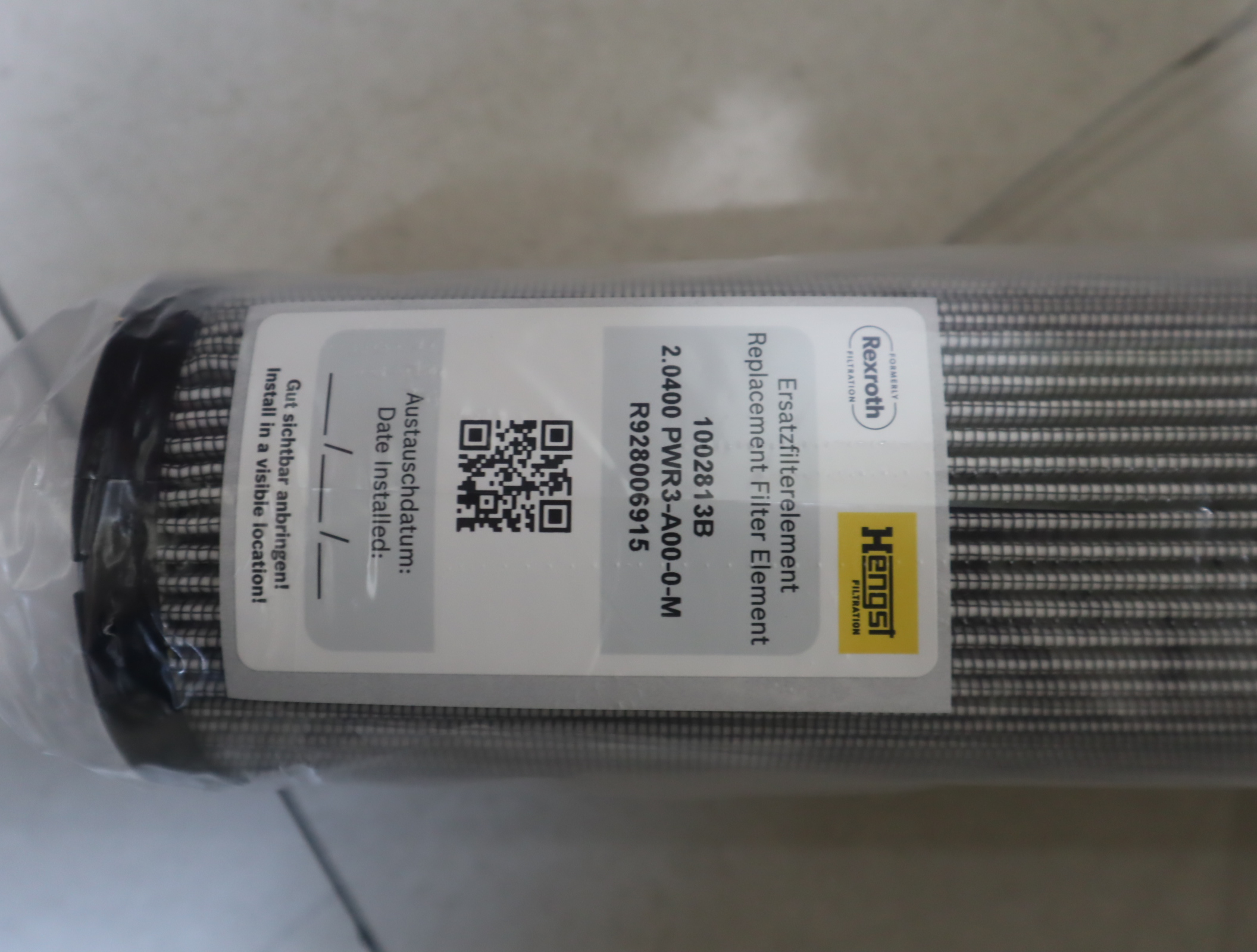 R928006915 2.0400 PWR3-A00-0-M 1002813B 汉格斯特HENGST