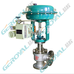 气动角式调节阀