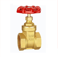 压力自密封闸阀 手动内螺纹丝扣单向黄铜闸阀Z15W-16T