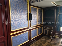 湖南长沙原木家具销售,原木橱柜,餐边柜定制本土湘造