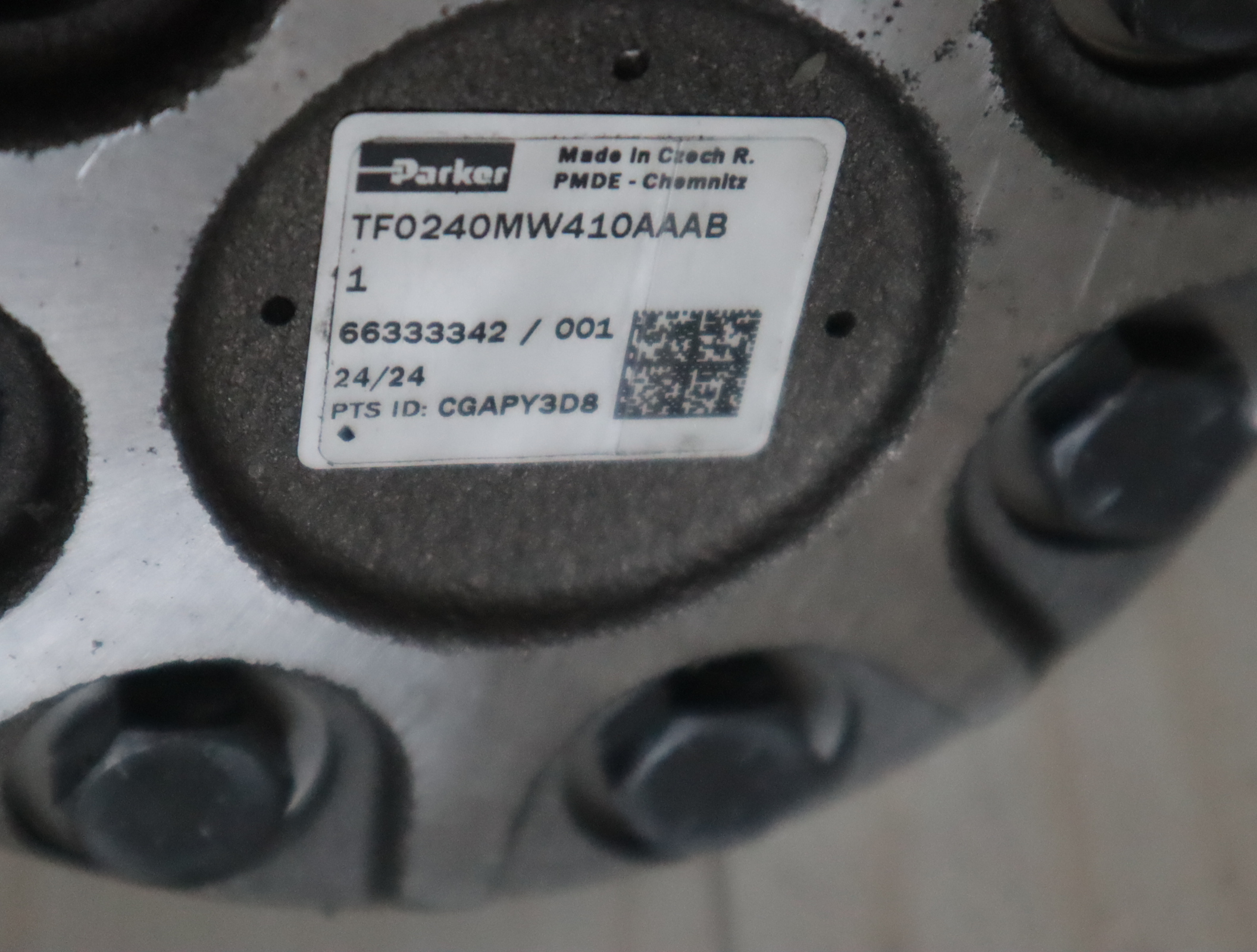 TF0240MW410AAAB 美国派克PARKER液压柱塞泵马达